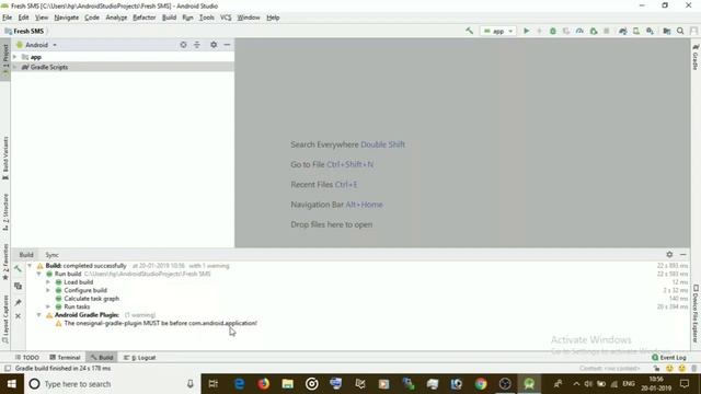 The onesignal-gradle-plugin MUST be before com.android.application! Fix Android Studio смотреть онлайн
