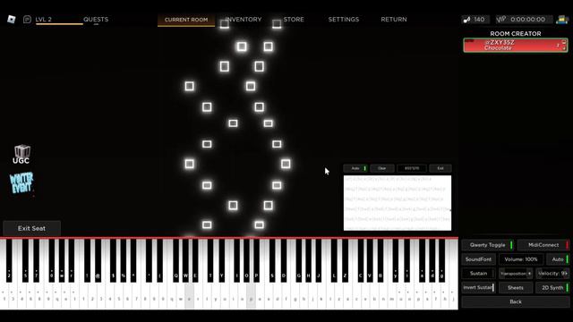 The Interstellar Experience Tony Ann Roblox piano смотреть онлайн