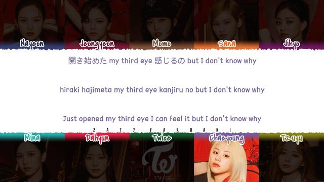 TWICE - 'FOUR-LEAF CLOVER' Lyrics [Color Coded_Kan_Rom_Eng]