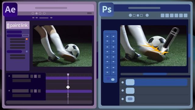 Paint Link - A Dynamic Link Plugin for After Effects and Photoshop Now Available! смотреть онлайн