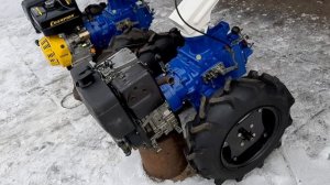 Мотоблок МБ-90 с новыми ДВС.