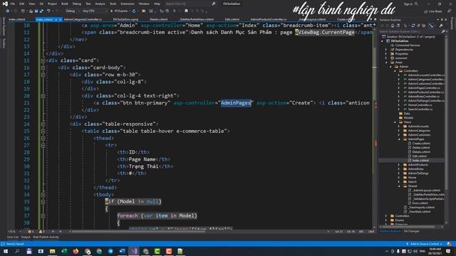 Xây Dựng Web Bán hàng Online - Asp.Net Core Mvc 5.0 Cho Người Mới Bắt Đầu | Ecommerce Tutorial #P8 смотреть онлайн