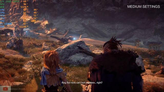 Horizon Zero Dawn | GTX 1660 SUPER + i5 10400F + 16GB RAM смотреть онлайн