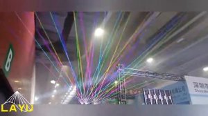 LAYU AL10RGB 10W RGB laser light projector