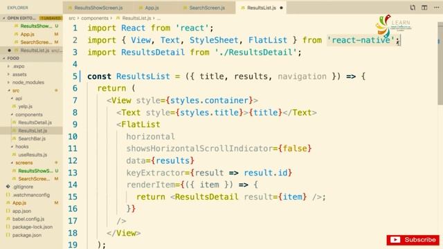 React Native Complete Course Navigating from Child Component Part 69 смотреть онлайн