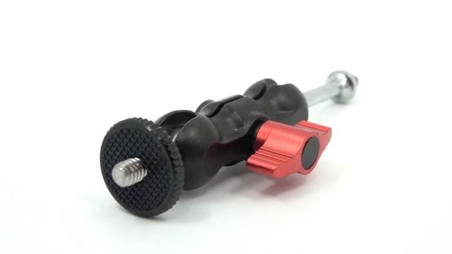 ALU ARM MONITOR MOUNT W/ DOUBLE BALLHEAD - 1/4 INCH MOUNT смотреть онлайн