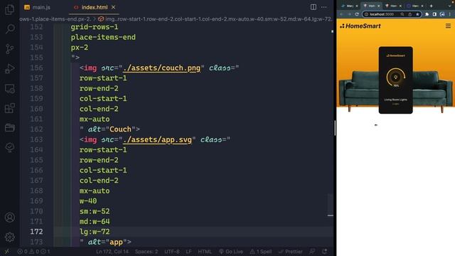 Modern Landing Page Tailwind CSS Project смотреть онлайн