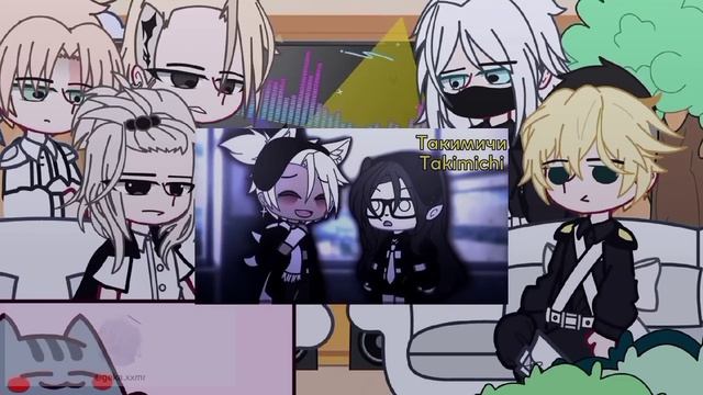 TOKYO REVENGERS REACT TO TAKIMICHI AS A RANDOM GACHA-TIKTOK//Gacha Club//fesyke смотреть онлайн