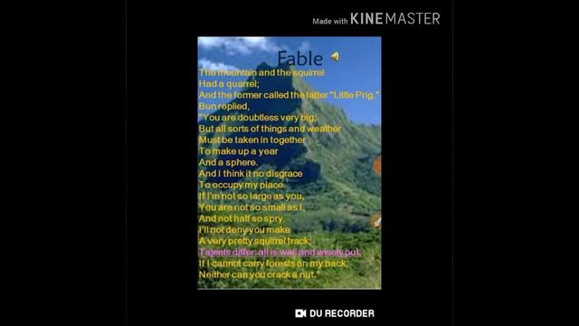 Fable poem by Emerson ,class x смотреть онлайн