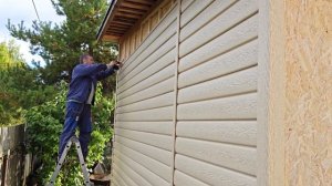 Обшивка  сайдингом беседки