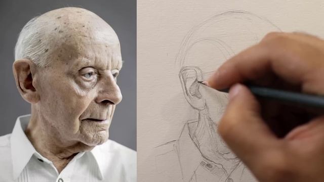 لن تصدق مدى روعة هذه الطريقة في رسم الوجه العجوز! جربها الآن?✍️ смотреть онлайн