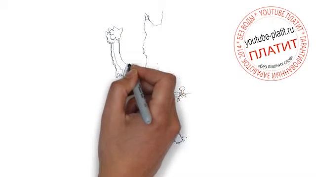 Как нарисовать мультяшного волка Как научиться рисовать карандашом волка смотреть онлайн