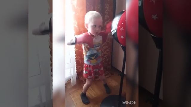 Бокс и Макс, мой первый удар/boxing and max, my first hit смотреть онлайн