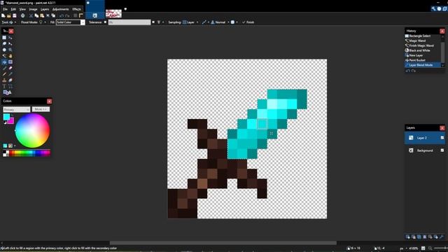 how to make ANY recolor of your minecraft texture packs! (paint.net tutorial) смотреть онлайн