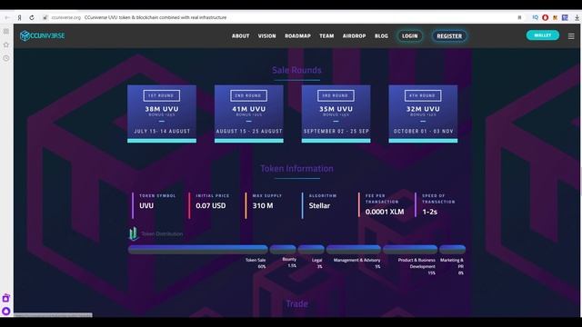 CCUniverse как купить токены UVU смотреть онлайн
