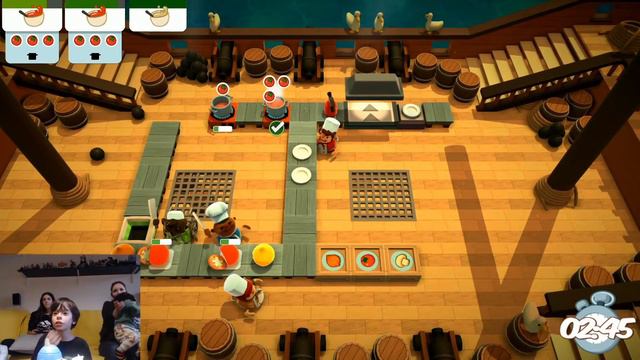 Overcooked Coop 4 - Família Magalhaes
