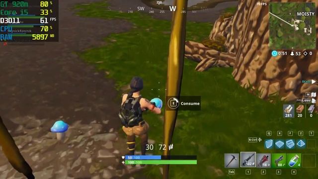 Fortnite with Latest Nvidia Driver 398.11 on Nvidia 920m | 920mx 2018 Benchmark Test смотреть онлайн