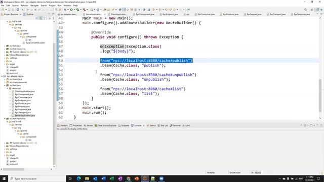 Camel RPC Custom Component смотреть онлайн