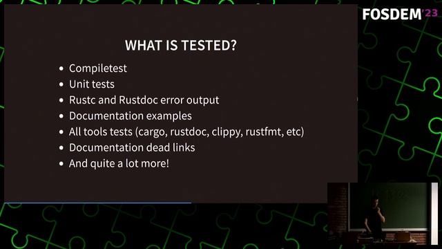 Merging process of the rust compiler смотреть онлайн