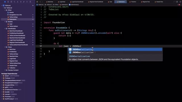 Lesson 6: Creating Users – SwiftUI To Do List смотреть онлайн