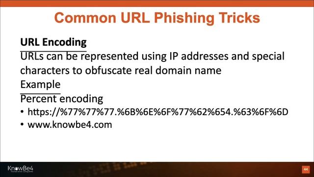 Combatting Rogue URL Tricks How You Can Quickly Identify and Investigate the Latest Phishing Attack смотреть онлайн