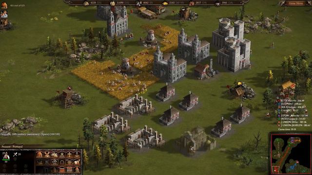 Cossacks 3 | 4v4 0pt | Slow and Indirect Revenge | смотреть онлайн