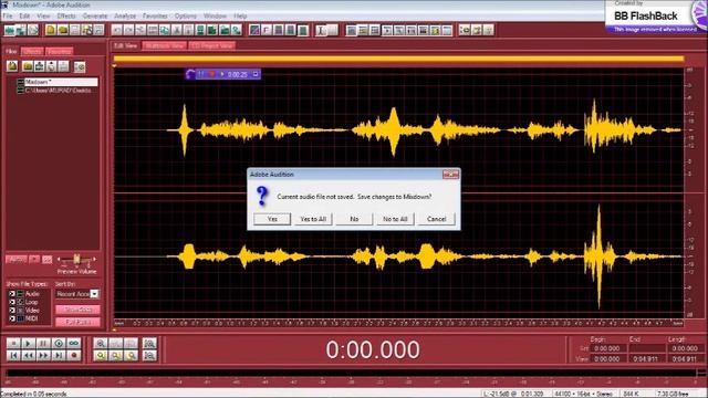 Save the song mp3 format on Adobe Audition 1.5 ( 693Beat ) смотреть онлайн