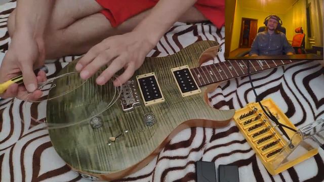 Стрим №10 Паяем Гитару PRS SE Custom 24 и Fishman Fluence Killswitch Engage, гость на стриме и т.д смотреть онлайн