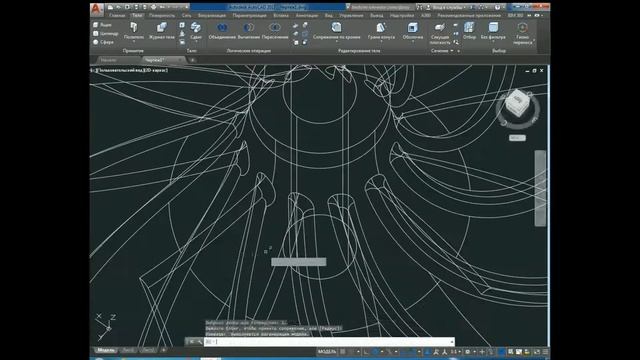 мини трд в AutoCAD часть 2: Компрессор, подшипники, втулки, гайки смотреть онлайн