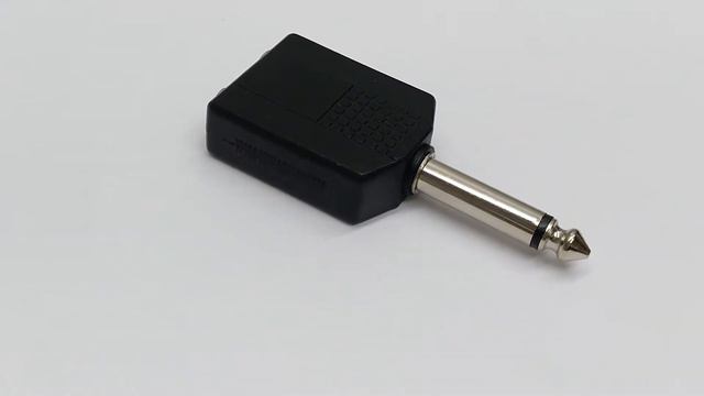 Adaptador audio mono 2xJACK 6.35/H - JACK 6.35/M Negro distribuido por CABLEPELADO ® смотреть онлайн