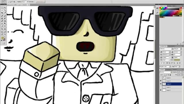 "Minecraft Style" - A Parody of PSY's Gangnam Style Drawing смотреть онлайн