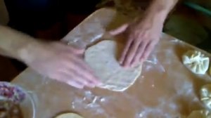 Как закручивать хинкали #хинкали #домашние хинкали