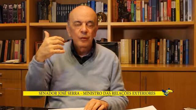 SENADOR JOSE SERRA (MINISTRO DAS RELAÇÕES EXTERIORES) - Eleições 2016 смотреть онлайн