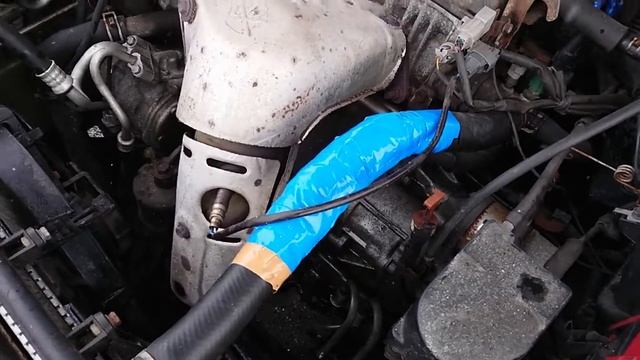 Blown Upper Radiator Hose Toyota Camry 2.2L смотреть онлайн