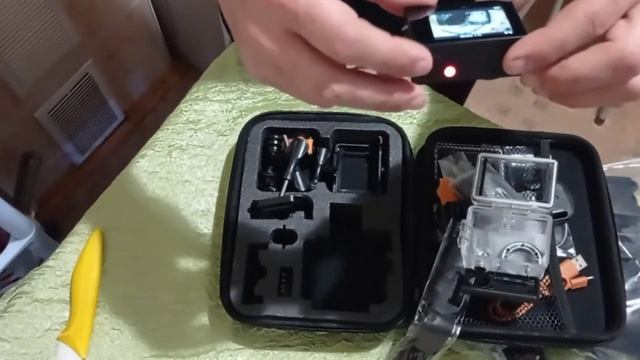 Экшн камера eken h9r. Распаковка посылки с Али и установка разъëма под микрофон. смотреть онлайн