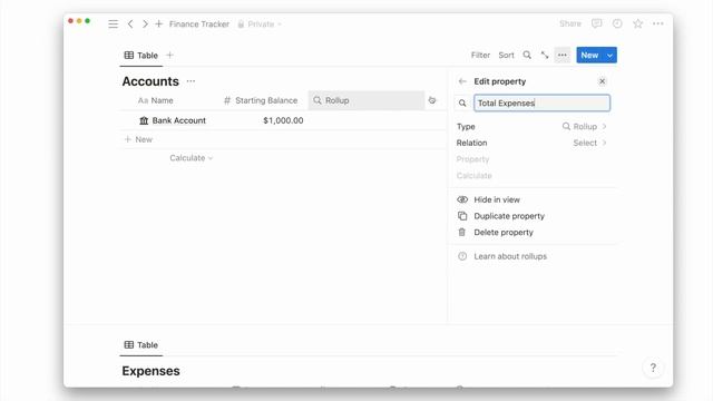How to track your finances using Notion (Part 1) смотреть онлайн