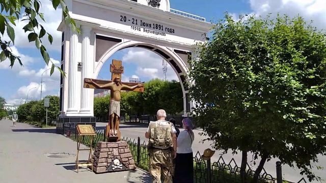 Акафист у Арки в Улан-Удэ. смотреть онлайн