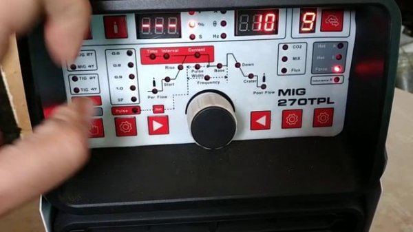 ANDELI MIG-270TPL органы управления