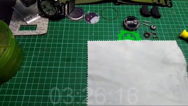 TUTORIAL CARA BUKA BEZEL,KROWN DAN CLEANING KACA CASIO G-SHOCK GA-400 смотреть онлайн