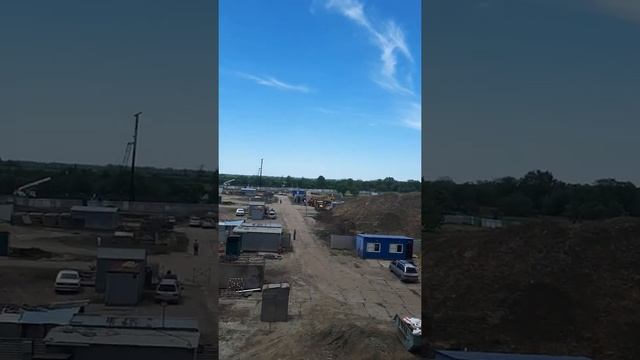 Мкр "Молодежный". Видео №5. Вид из строящейся 2-ух комнатной квартиры, от застройщика, с ремонтом. смотреть онлайн