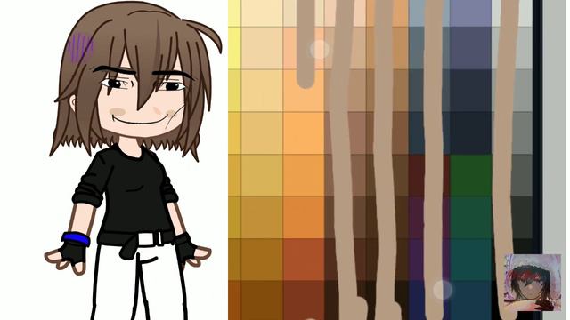 Ищем реальный цвет кожи в гаче...он почернел... смотреть онлайн