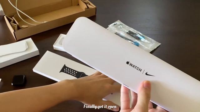 Midnight Apple Watch SE 2 Unboxing | 40mm Nike Edition (2022)