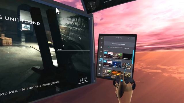 Bigscreen Beta - Watching ReeG play Battlefield 1 in VR Oculus Rift смотреть онлайн