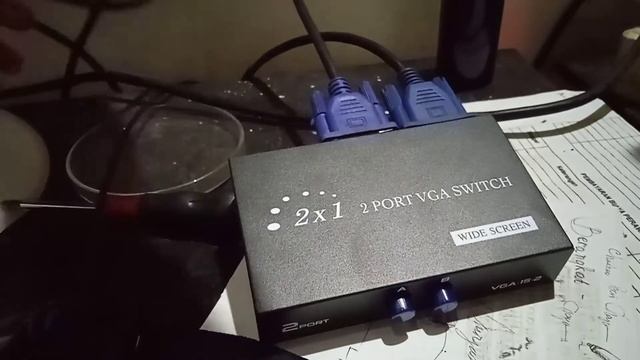 HOW TO SWITCH 2 CPU TO 1 MONITOR COMPUTER REVIEW OF VGA SWITCH 2 PORT 1 AND HOW TO USE IT смотреть онлайн