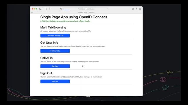 The Token Handler Pattern: OpenID Connect for Single Page Apps смотреть онлайн