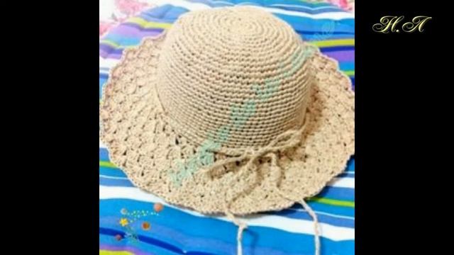 Модели вязаных летних шляп // вдохновляемся и вяжем смотреть онлайн
