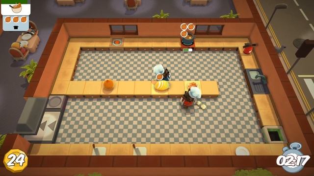 Overcooked | Готовим вместе | На одном компьютере | Жжем! смотреть онлайн