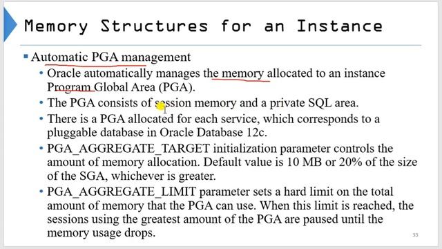 lec.11||Automatic Memory Management (AMM) in Oracle Database 19c|| Database Administrator смотреть онлайн