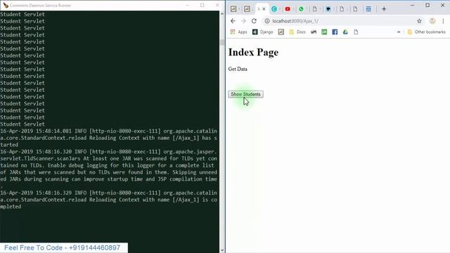 Ajax | part 4 | Json As Response смотреть онлайн
