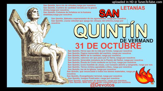 LETANÍAS A SAN QUINTÍN - 31 de octubre смотреть онлайн